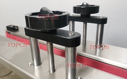 Conveyor Belt For Ink Jet Printer Bottle Clamping Conveyor Transition Bottles Convey