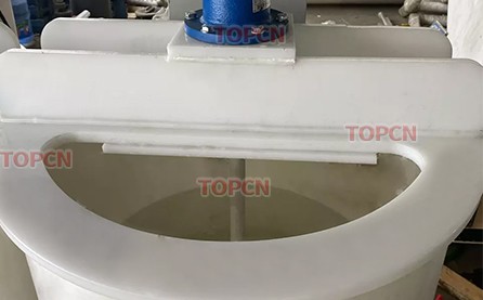 Explosion-proof PP PVC Plastic Mixer Chemical Mixing Vessel Toilet Cleaner  Bleach Making Machine Corrosion Resistant Mixing tank