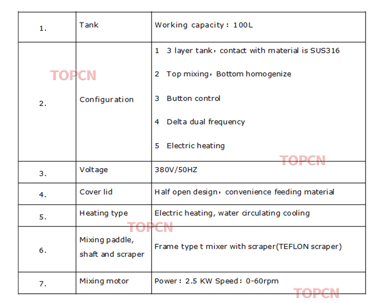 Cosmetic stainless steel chemical liquid mixing tank