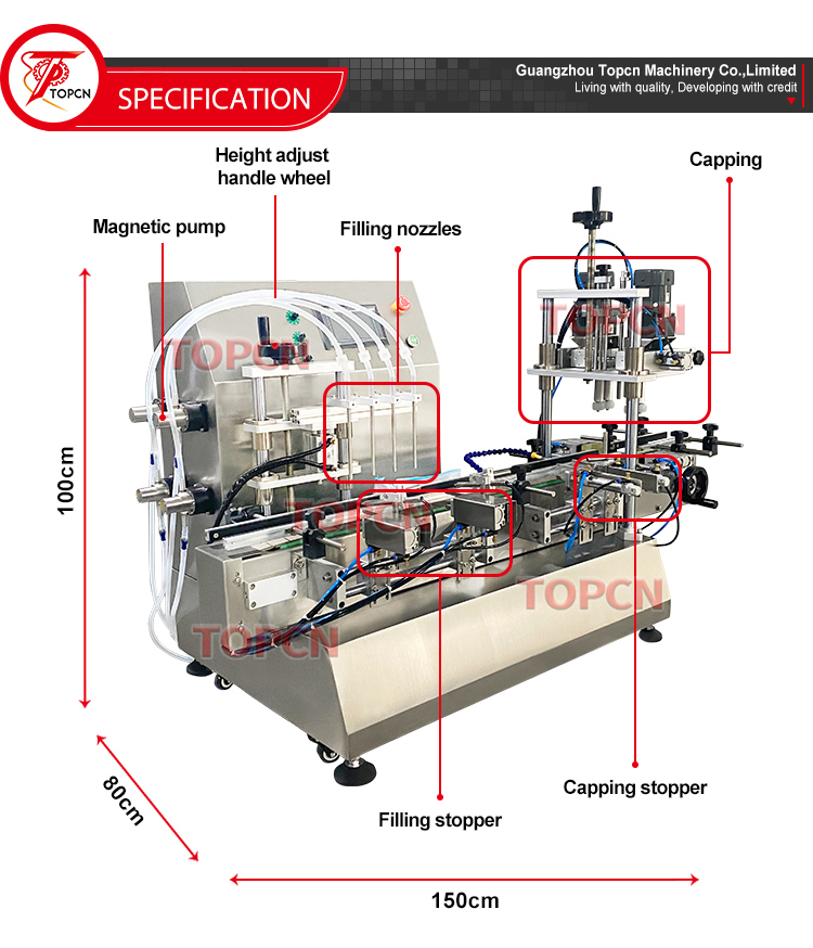 Top Quality Oil Chemical Liquid Refill Line Bottle Vegetable Oil Filling Capping Labeling Machine/plant/line