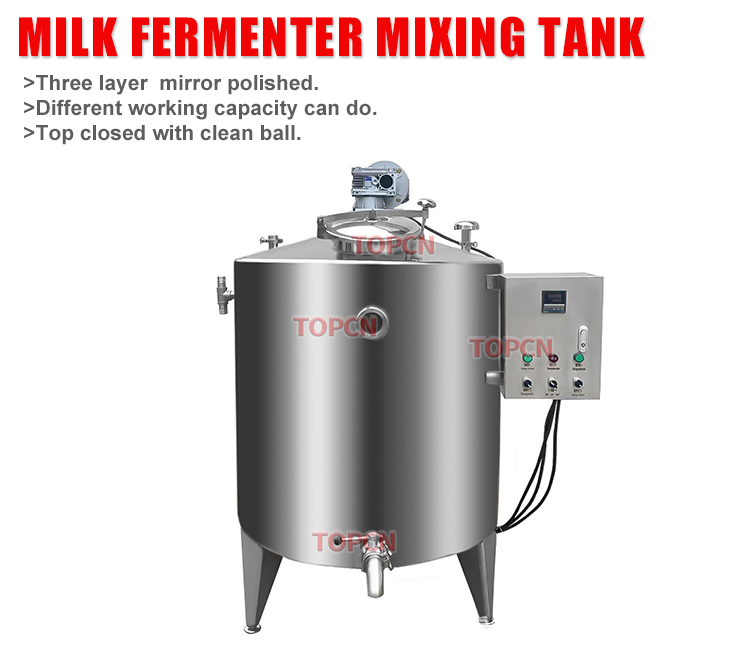 Fresh Milk Pasteurization Equipment Greek Yogurt Production Line Small Scale Yogurt Make Machine