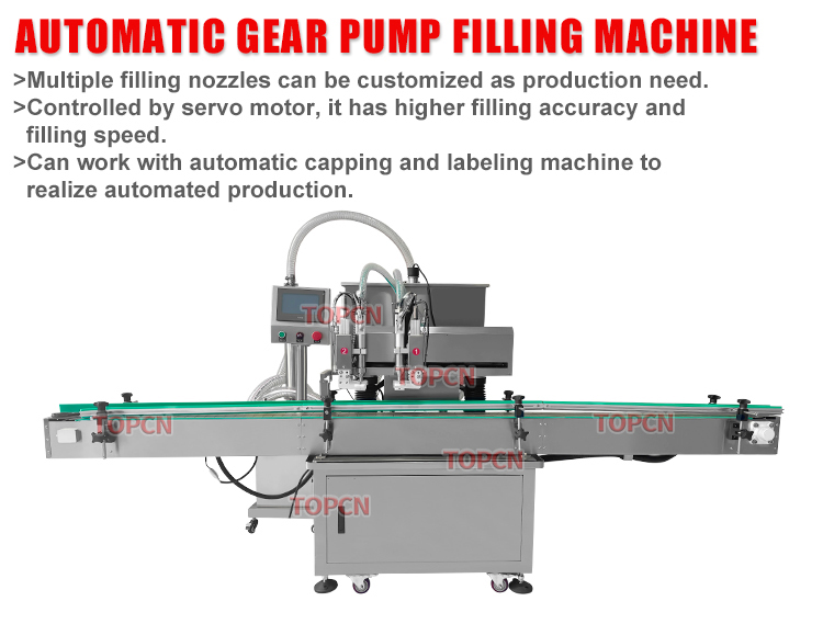 Automatic High Speed Double Nozzle Shampoo Shower Gel Liquid Soap Tracking Filling Machine