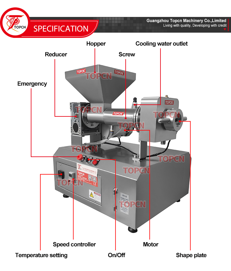 Desktop Extruder for Soap Making Small Lab Soap Bar Plodder Mold Extruder Machine