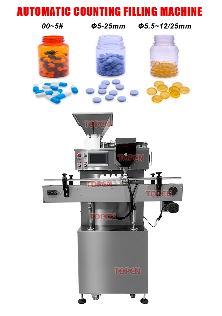 Mini Multi Counting Machine Tablet Counter Small Scale Tablet Counting Bottling Machine