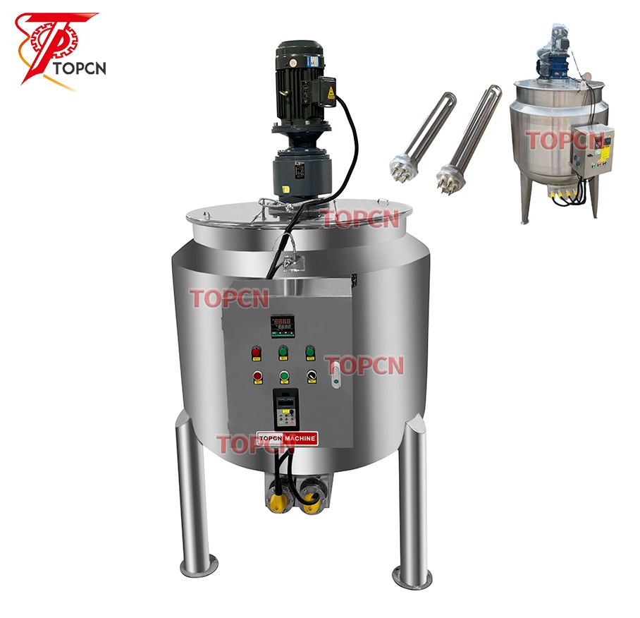 Factory Price 500L 1000L Double Jacket Heating and Mixing Tank